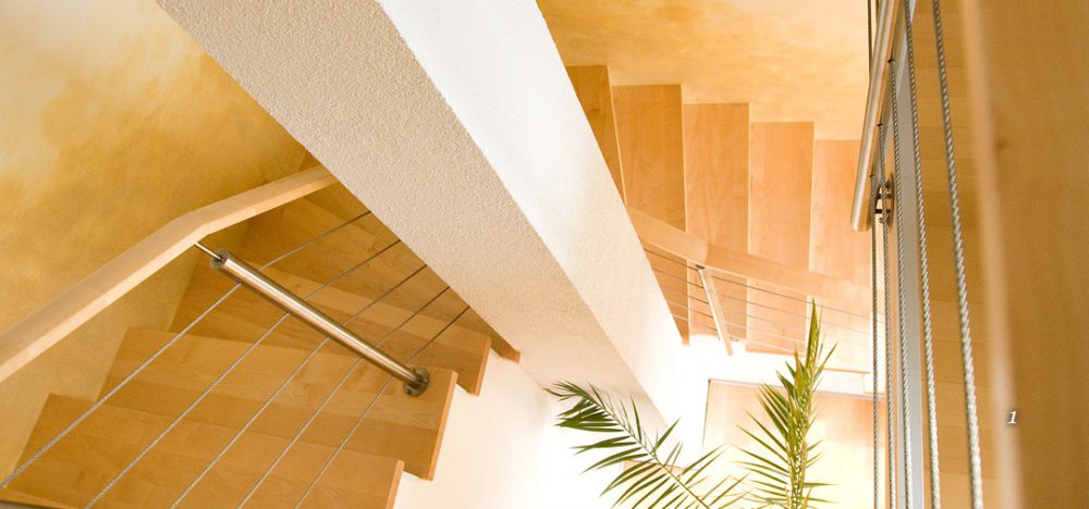 Innenstiegen Pichler Holzbau