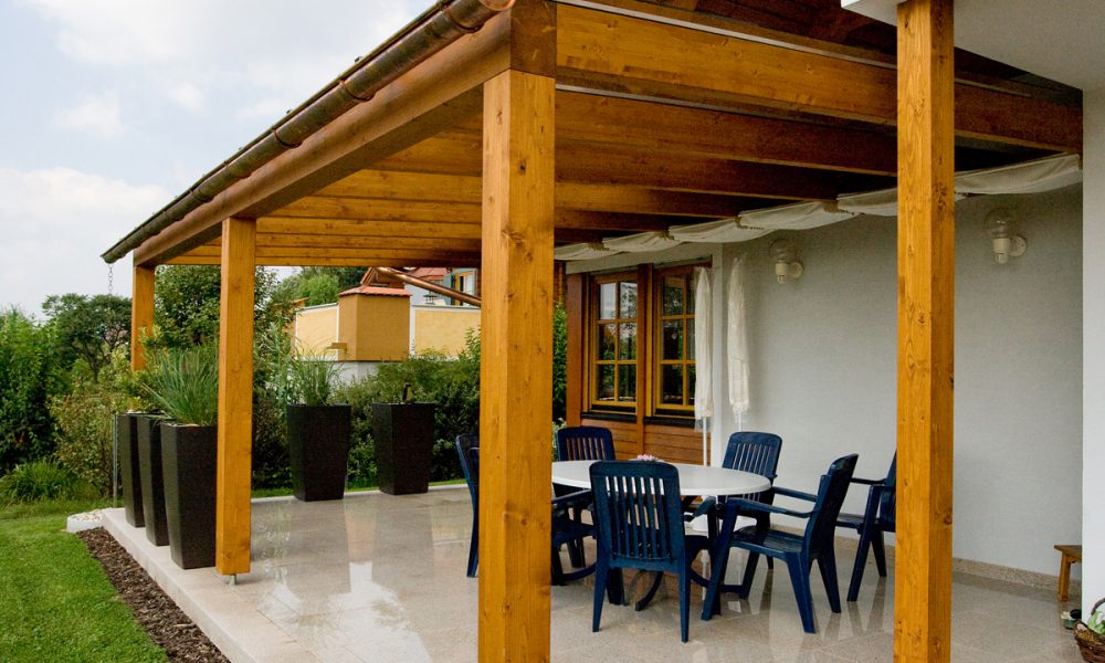Terrassenüberdachungen Pichler Holzbau