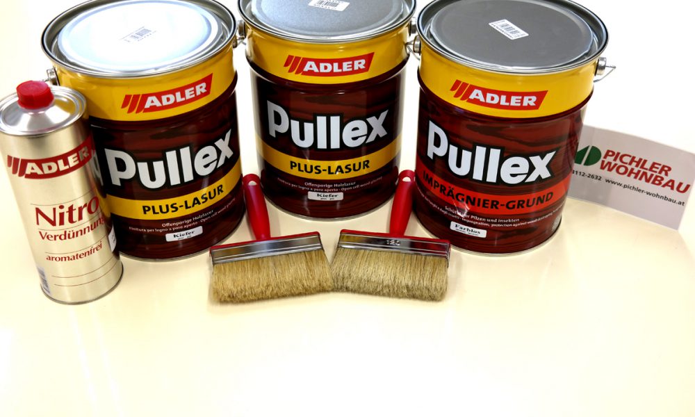 Holzlasur Paket Carport Pichler Holzbau