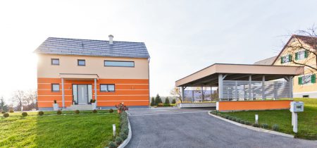 Carport mit Flachdach Pichler Holzbau